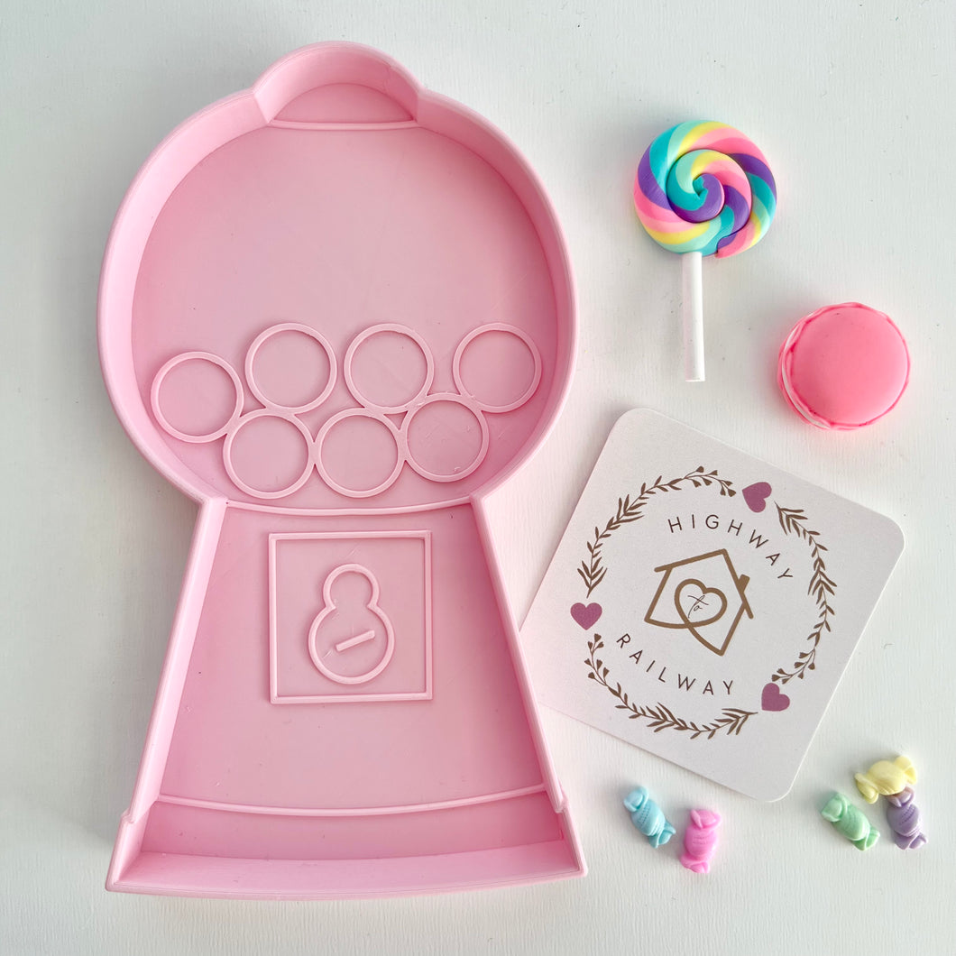 Gumball Fizzy Tray - Pink