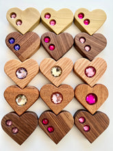 Load image into Gallery viewer, Poplar Gem Hearts - Small

