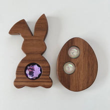 Load image into Gallery viewer, Bunny x Egg Set - Walnut
