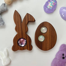 Load image into Gallery viewer, MADE TO ORDER - Bunny x Egg Set - Walnut
