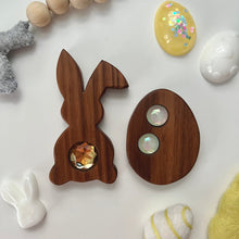 Load image into Gallery viewer, MADE TO ORDER - Bunny x Egg Set - Walnut
