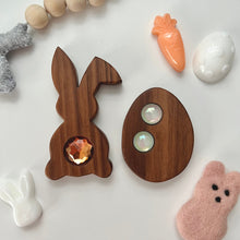 Load image into Gallery viewer, MADE TO ORDER - Bunny x Egg Set - Walnut
