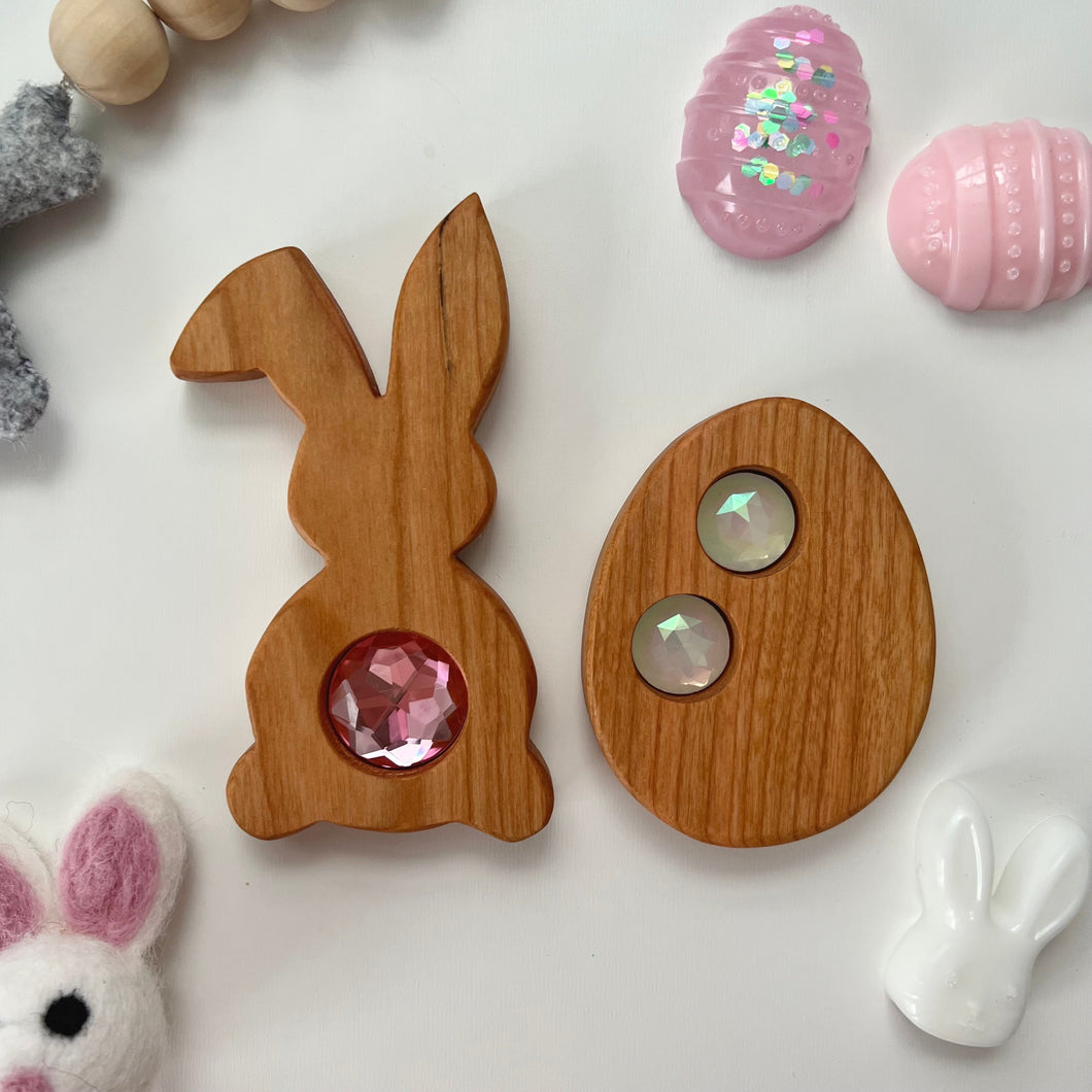 MADE TO ORDER - Bunny x Egg Set -  Cherry
